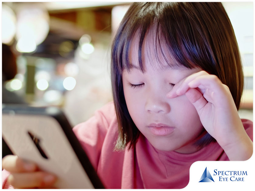 The Effects of Too Much Screen Time on Children’s Vision
